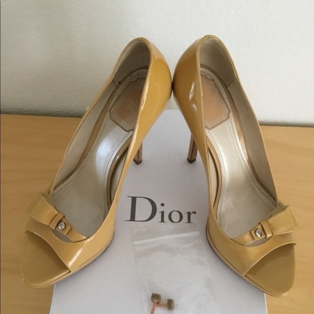 DIOR CITY PEEP TOE
